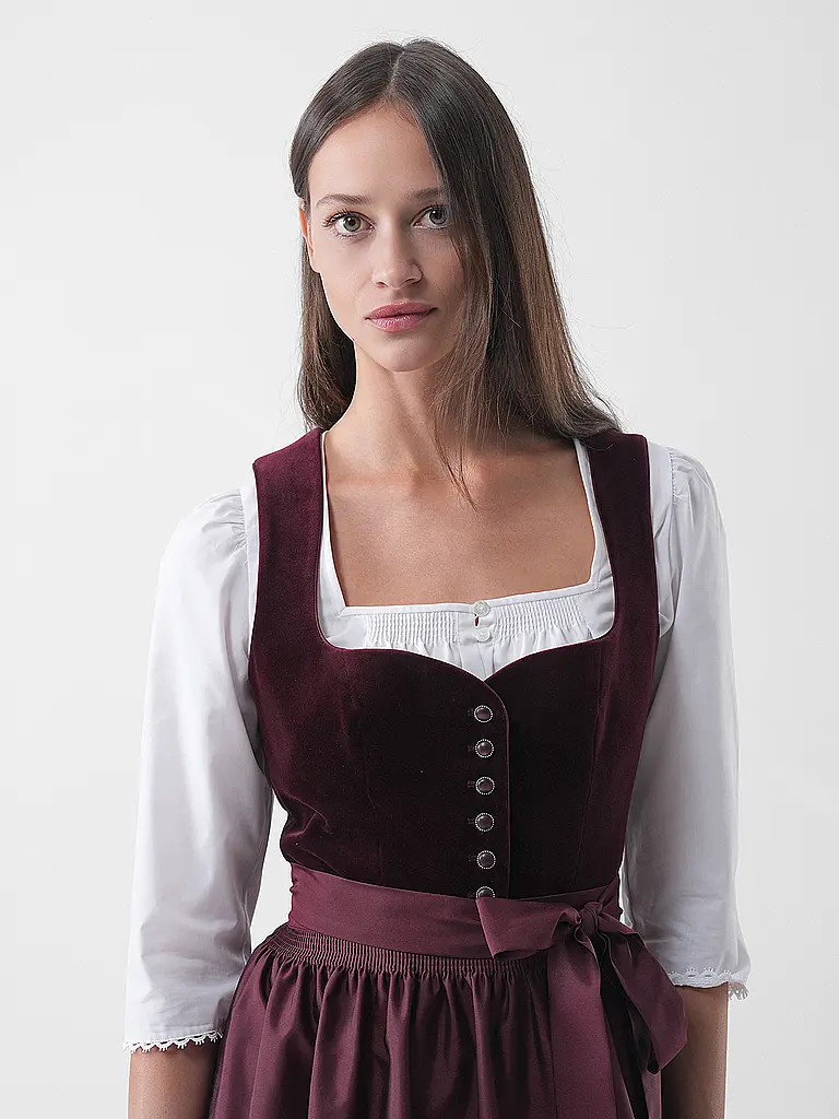WENGER | Dirndl ELLA | dunkelrot