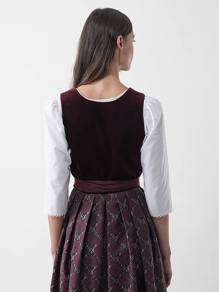 WENGER | Dirndl ELLA | dunkelrot