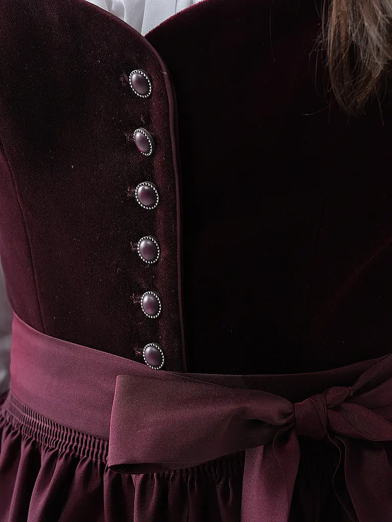 WENGER | Dirndl ELLA | dunkelrot
