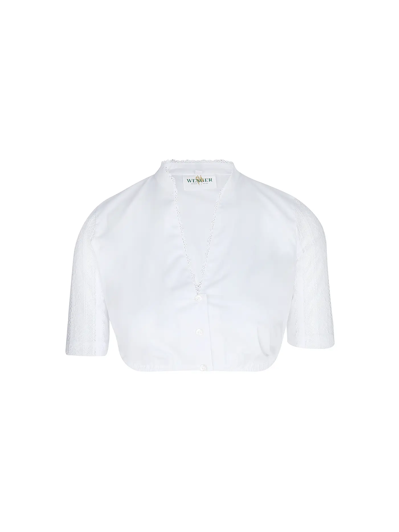 WENGER | Dirndlbluse ANNA  | weiss