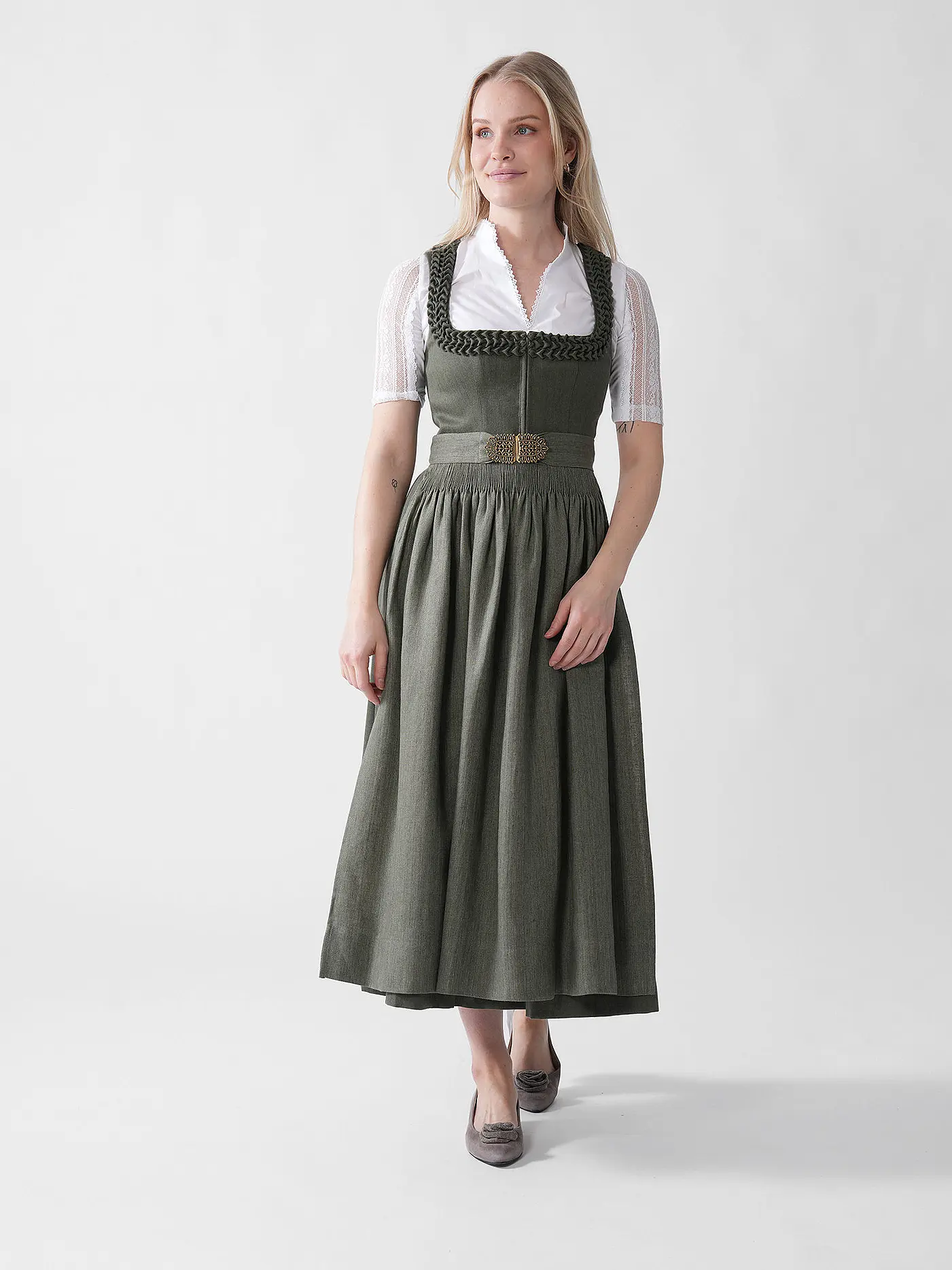 WENGER | Dirndlbluse ANNA  | weiss