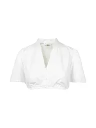 WENGER | Dirndlbluse BABSI | Weiss