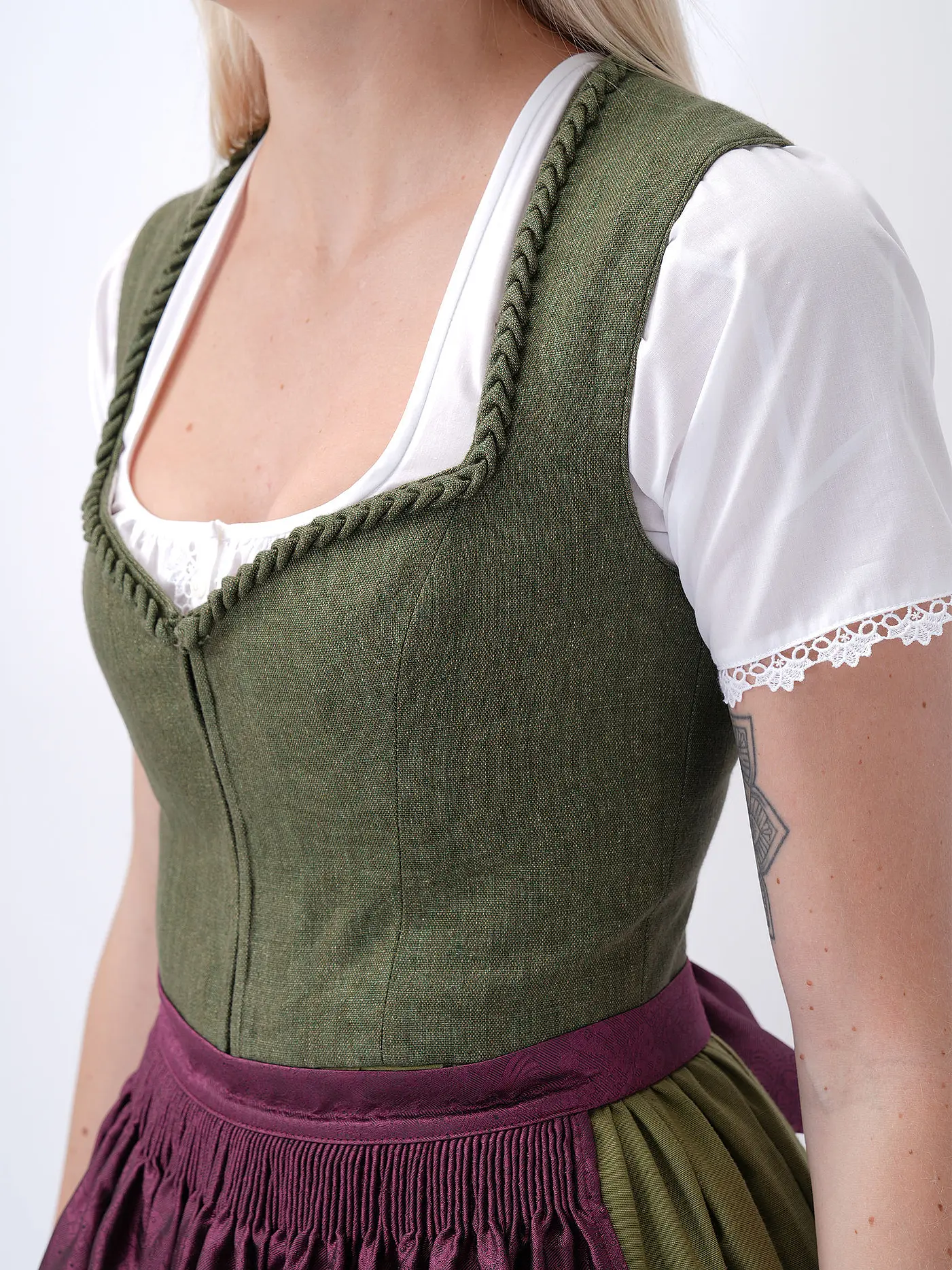 WENGER | Dirndlbluse DELIA  | weiss