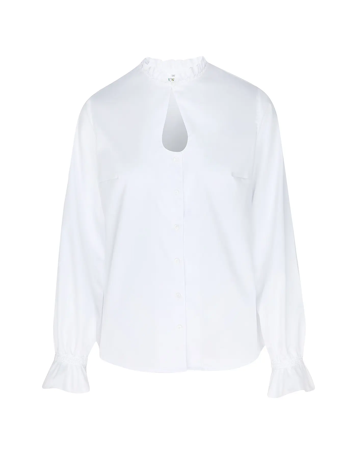 WENGER | Dirndlbluse ELBE | weiss