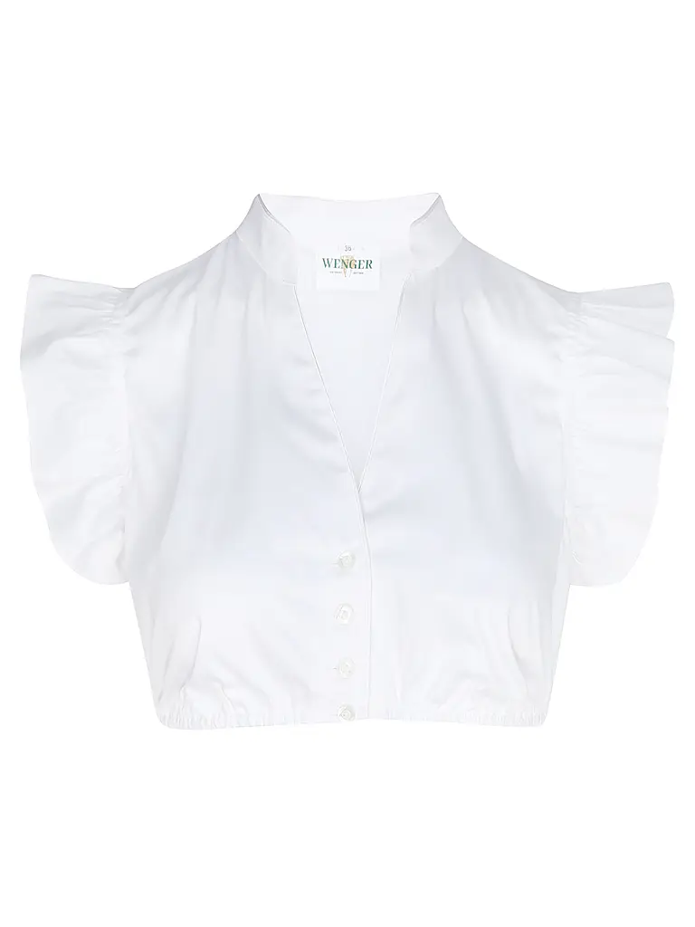WENGER | Dirndlbluse KASANDRA | weiss