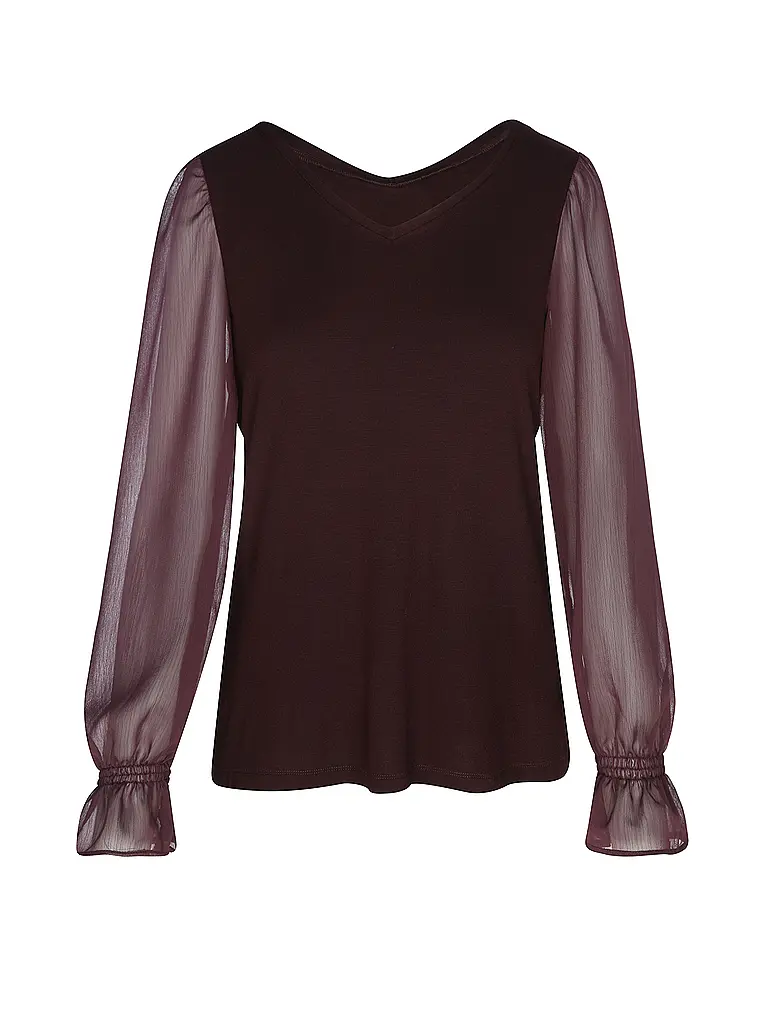 WENGER | Trachenshirt FULDA | dunkelrot