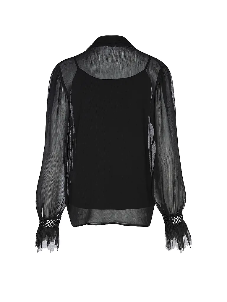 WENGER | Trachtenbluse TRAUN | schwarz