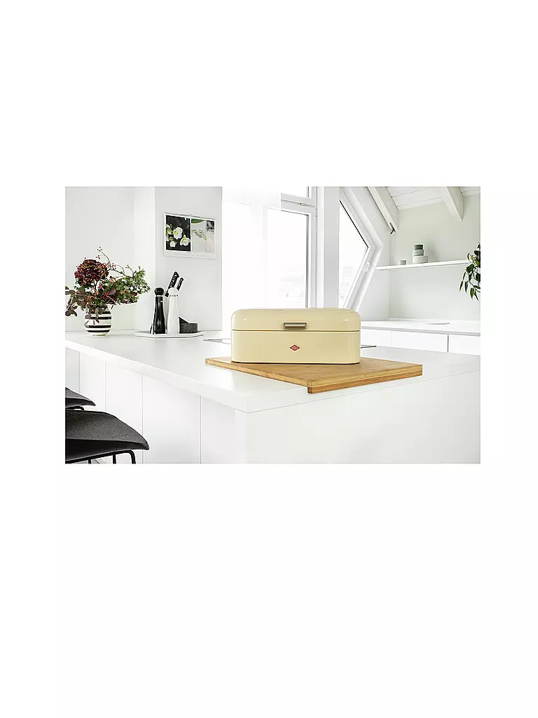 WESCO | Brotkasten 420x220mm GRANDY Mandel | grau