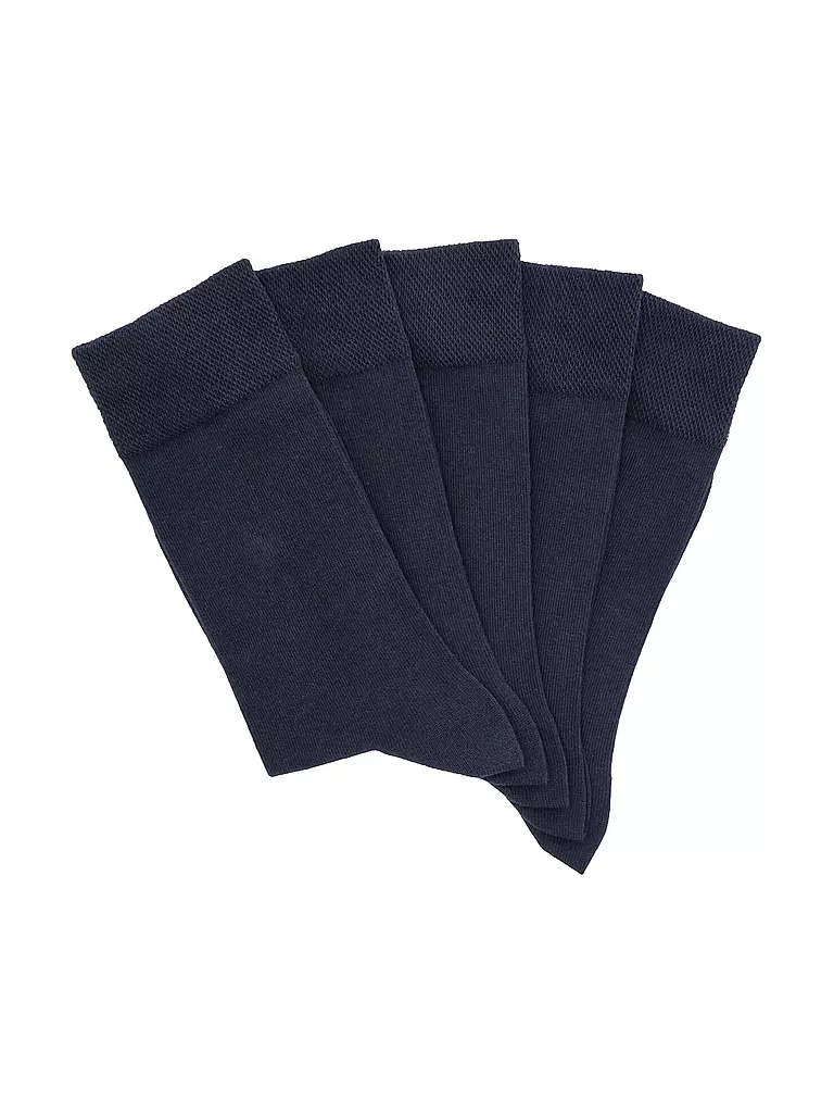 WILOX | Socken 5er Pkg dunkelblau | dunkelblau