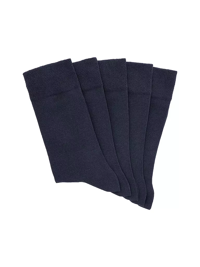 WILOX | Socken 5er Pkg dunkelblau | dunkelblau