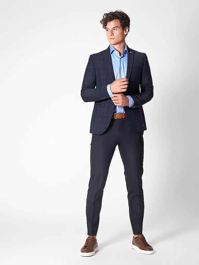 WINDSOR | Anzughose Slim Fit BENE | blau