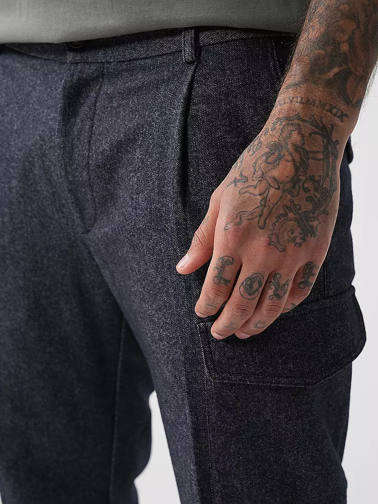 WINDSOR | Cargohose DEFATO | dunkelblau