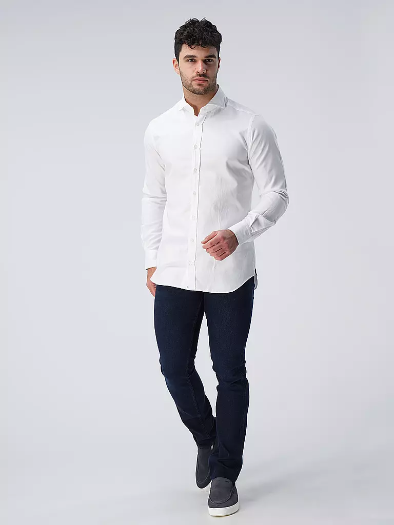 WINDSOR | Hemd Slim Fit  | weiss