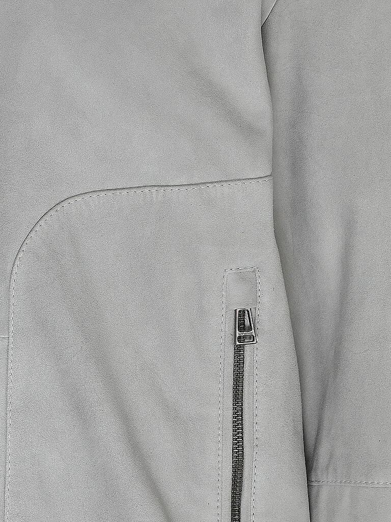 WINDSOR | Lederjacke GIANO | grau