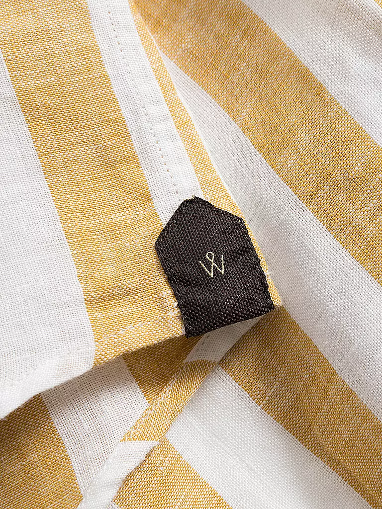 WINDSOR | Leinenhemd Regular Fit  | gelb