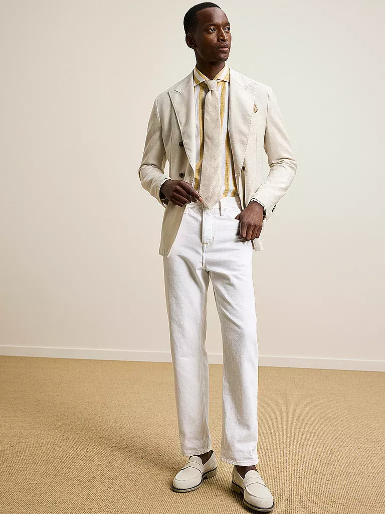 WINDSOR | Leinenhemd Regular Fit  | gelb