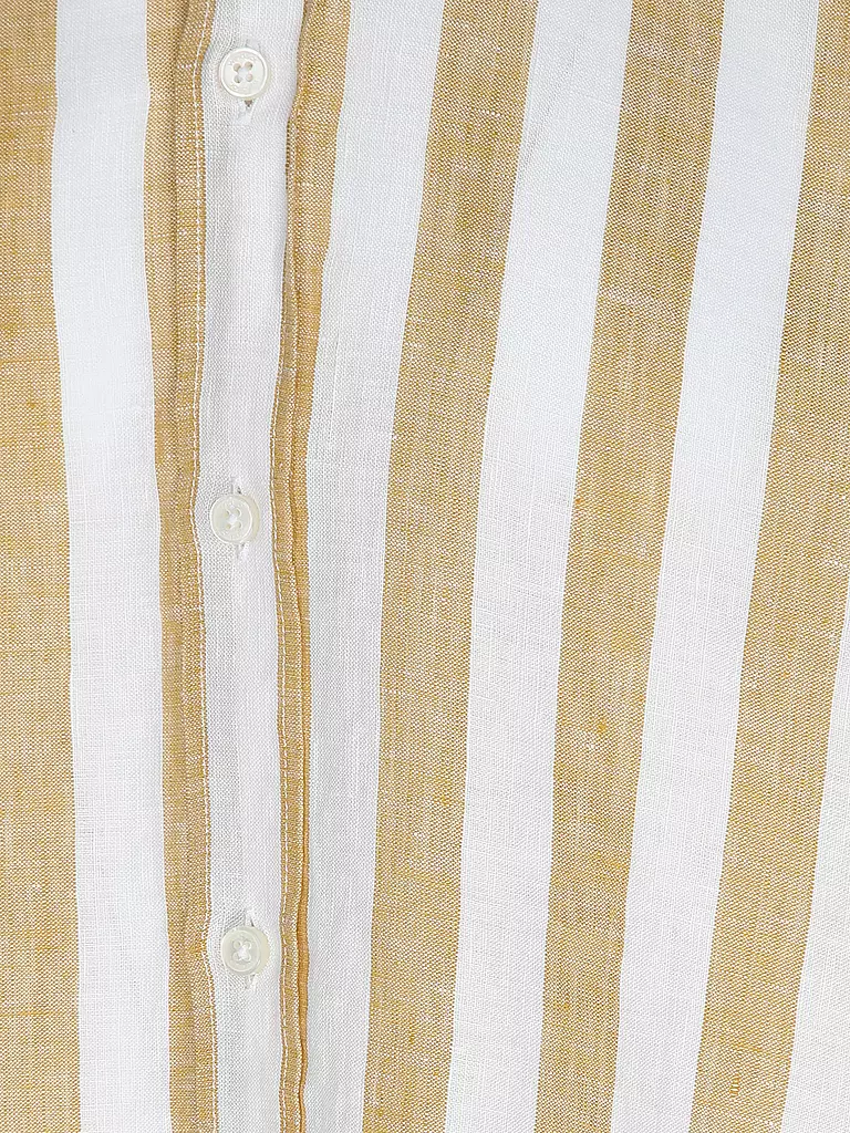 WINDSOR | Leinenhemd Regular Fit  | gelb