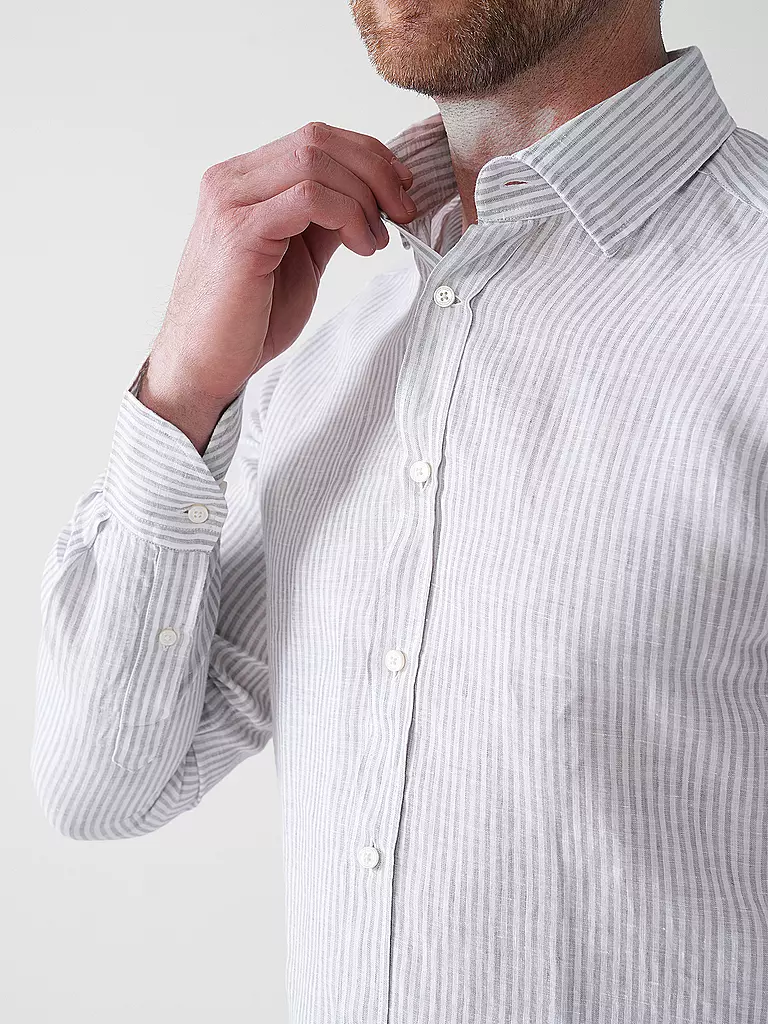 WINDSOR | Leinenhemd Regular Fit | hellblau