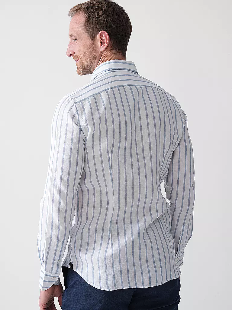 WINDSOR | Leinenhemd Regular Fit | blau