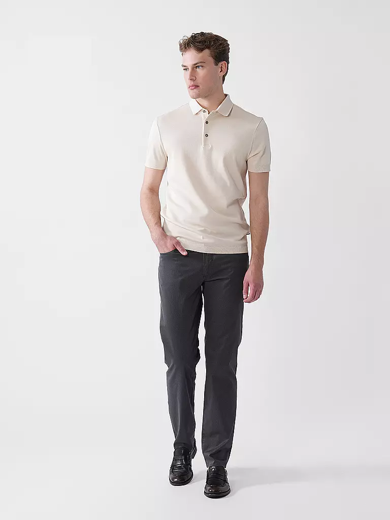 WINDSOR | Poloshirt FLORO-P | beige