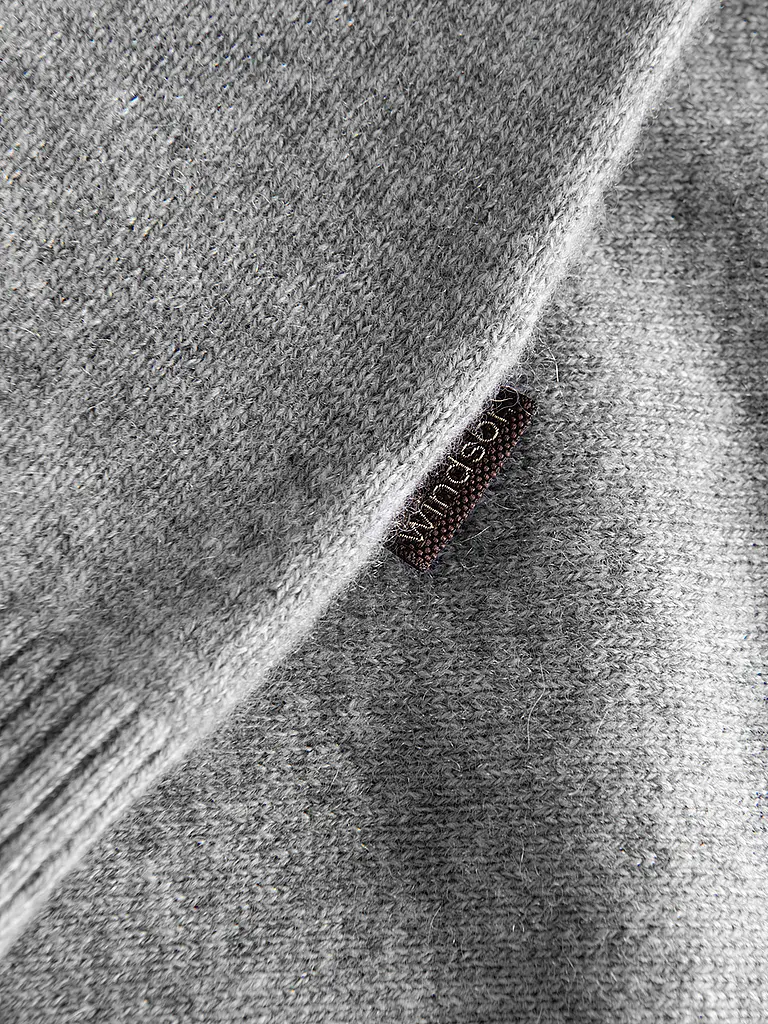 WINDSOR | Rollkragenpullover CASHMONO | grau