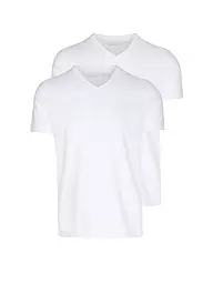 WINDSOR | T-Shirt 2er Pkg. white | weiss