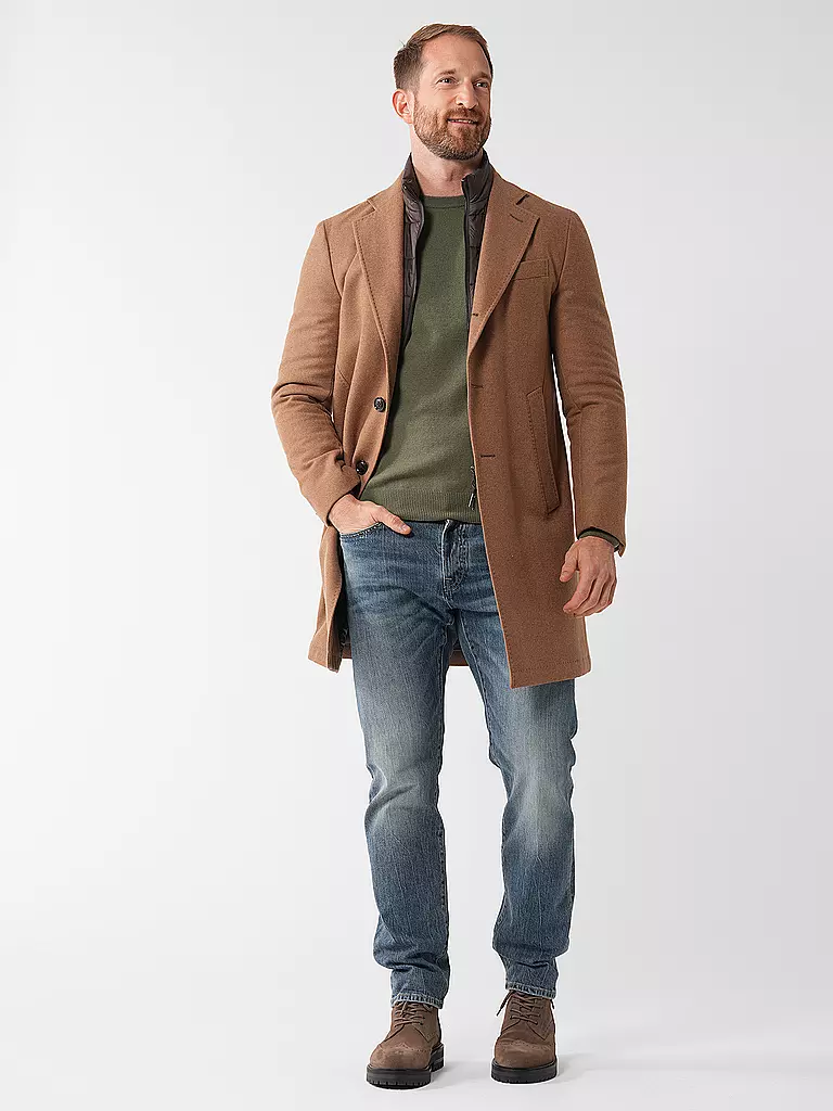 WINDSOR | Wollmantel CELON | camel