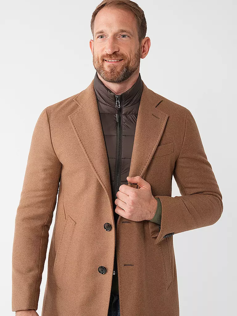 WINDSOR | Wollmantel CELON | camel