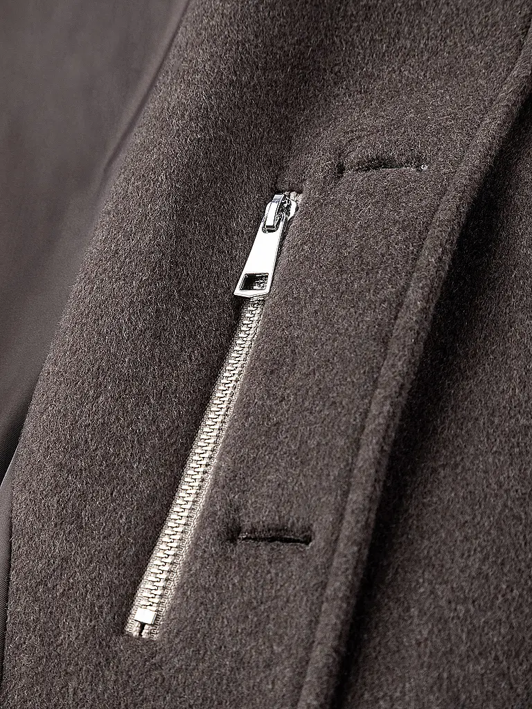 WINDSOR | Wollmantel DOPO | braun