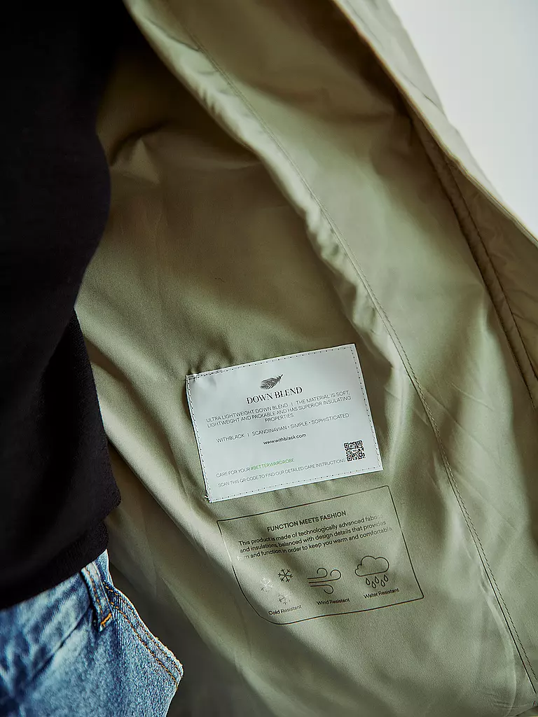 WITHBLACK | Daunensteppjacke KYLIE | 