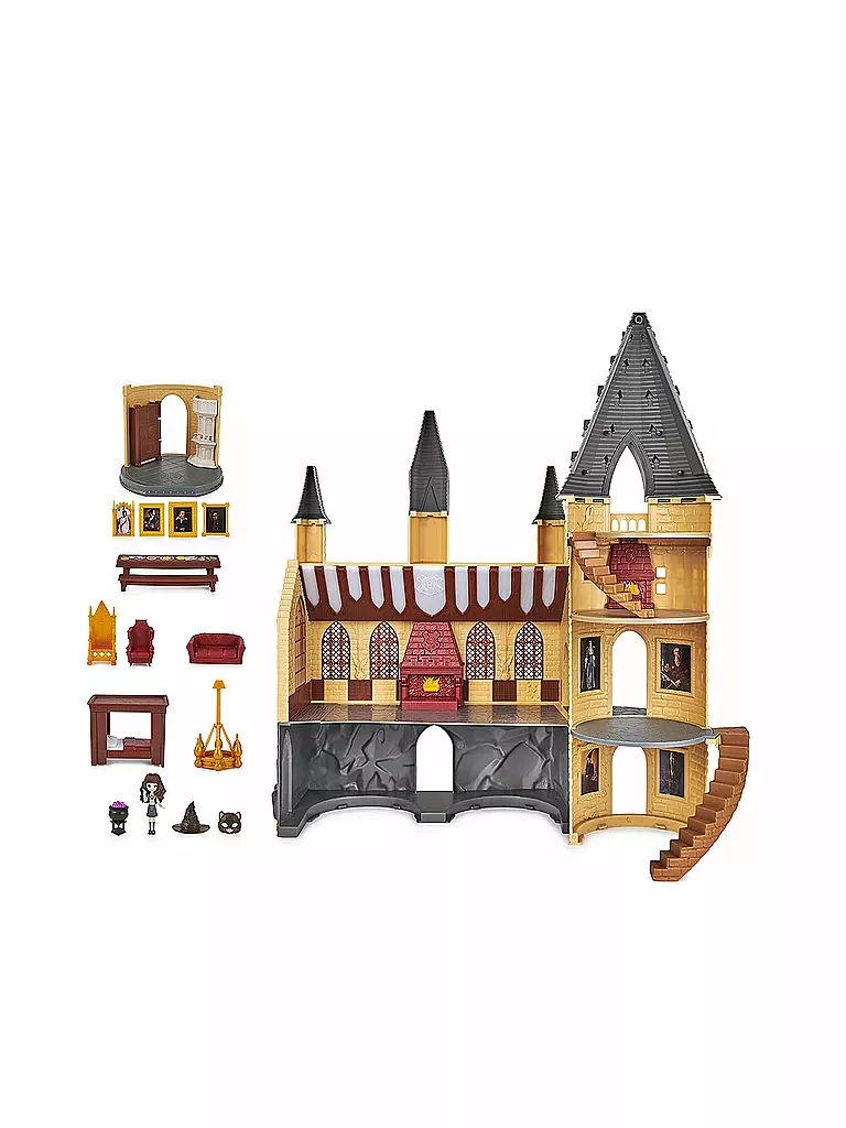 WIZARDING WORLD | Harry Potter - Hogwarts Schloss Spielset mit Licht und Sound | keine Farbe