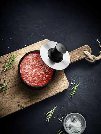 WMF | BBQ Burgerpresse Schwarz Cromargan 