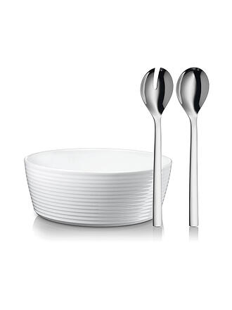 WMF | Salatschüssel Set 3-teilig NUOVA Porzellan/Cromagan Weiss