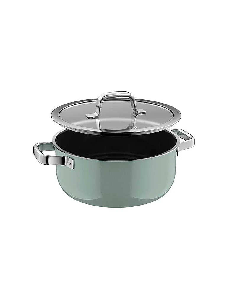WMF Fusiontec Mineral Pro 519785290 casserole à sauce 4,4 L Rond Vert