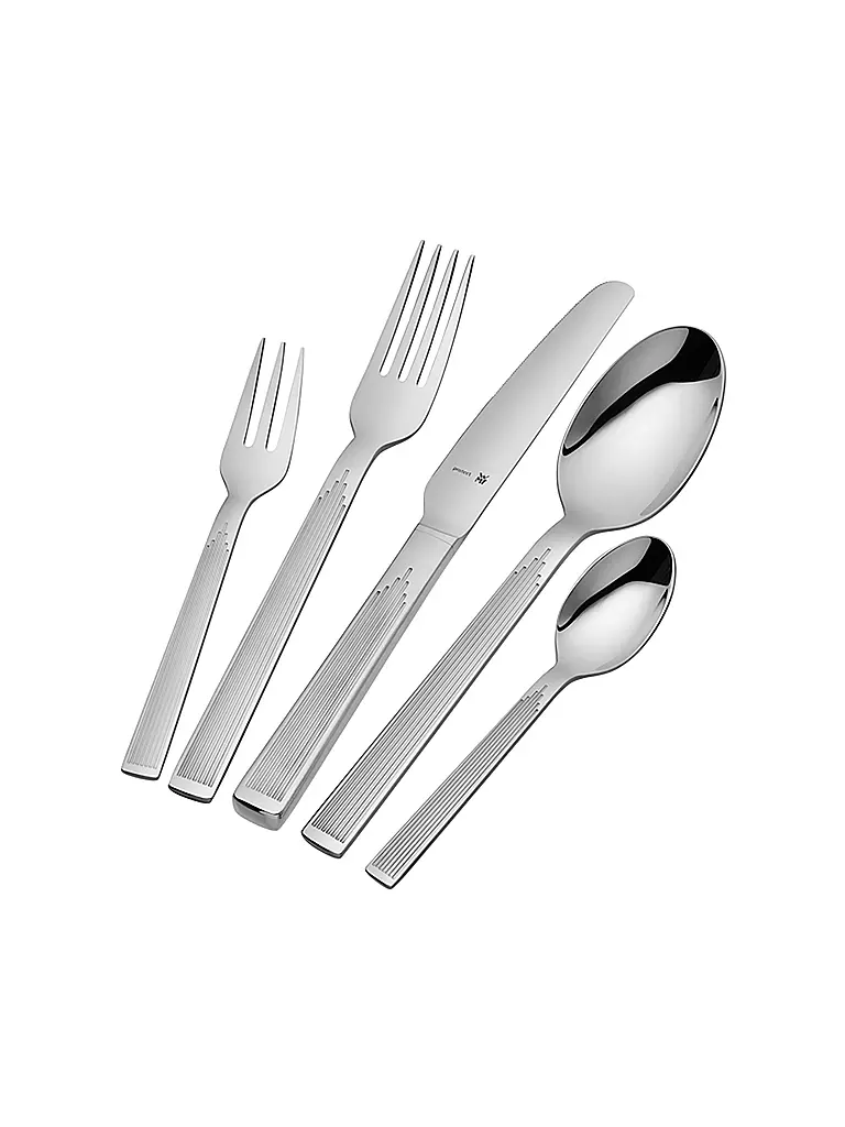 WMF | Art Deco Besteck-Set 30-teilig Cromargan protect® | silber