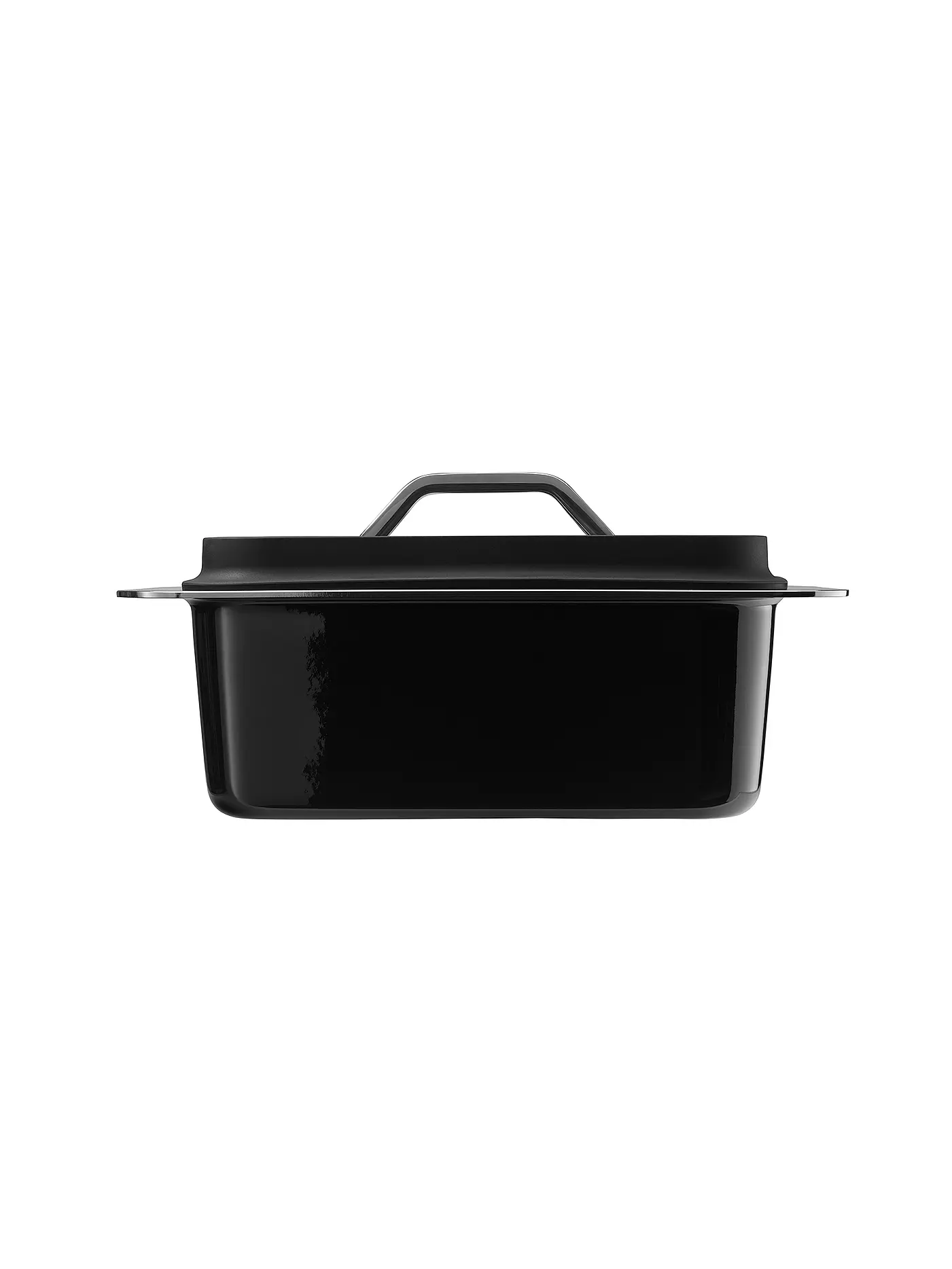 WMF | Backform mit Deckel FUSIONTEC 38x24cm | schwarz