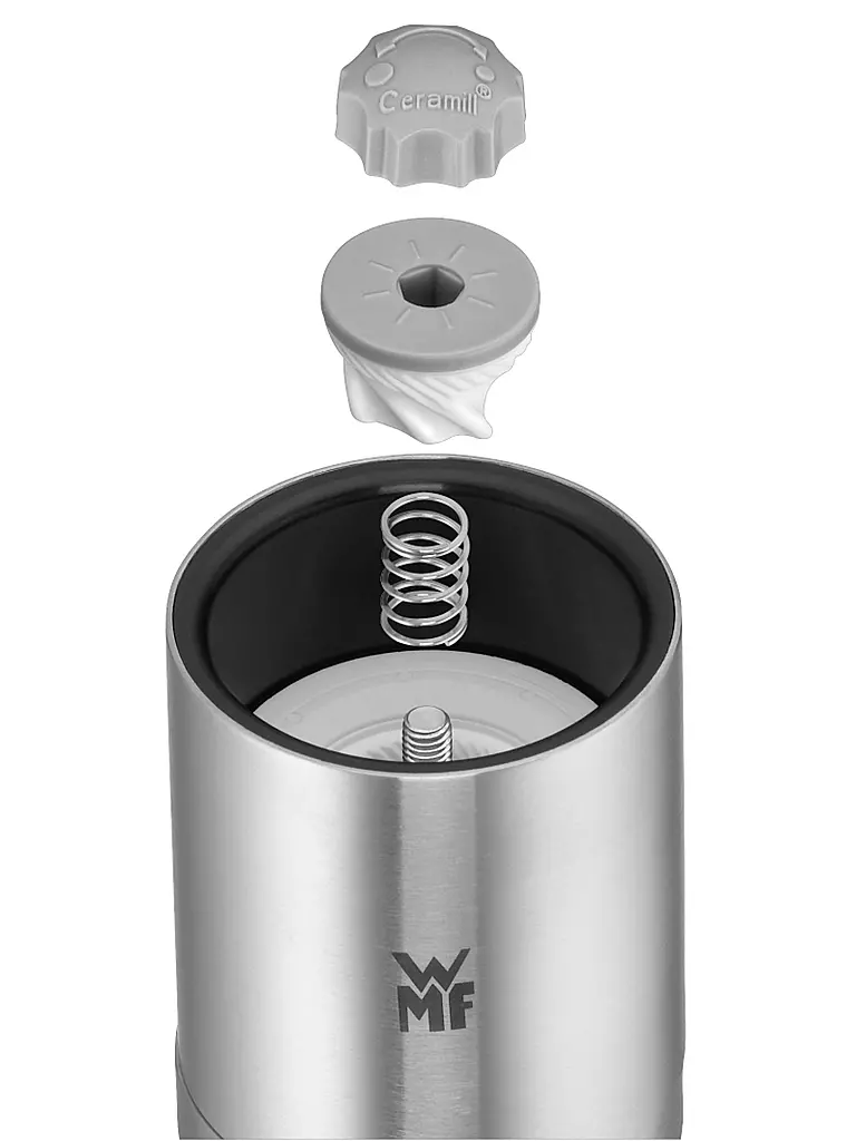 WMF | De Luxe Gewürzmühle unbefüllt 14cm | silber