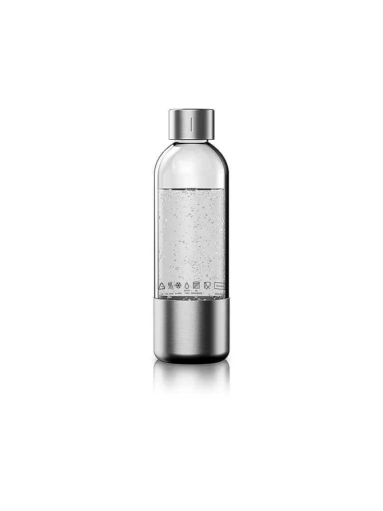 WMF | Element One Flasche für Wassersprudler 0,85l  PET/Edelstahl | 