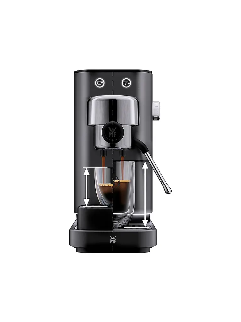 WMF | Espresso Siebträgermaschine LUMERO Stone-Grey | 