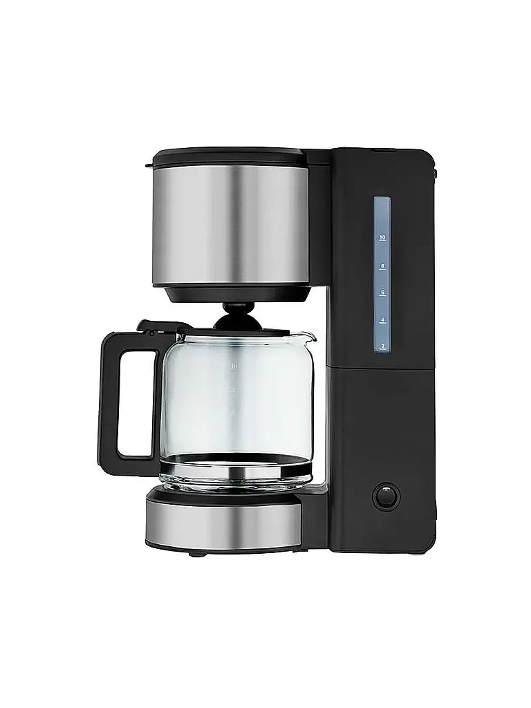 WMF | Filterkaffeemaschine STELIO 10 Tassen Cromargan Glas | 