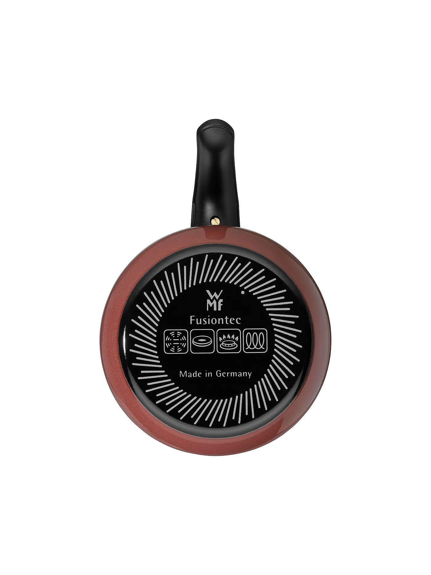 WMF | Fusiontec Mineral Mini-Topf mit Glasdeckel 14cm/1,7L Rose Quartz | beere