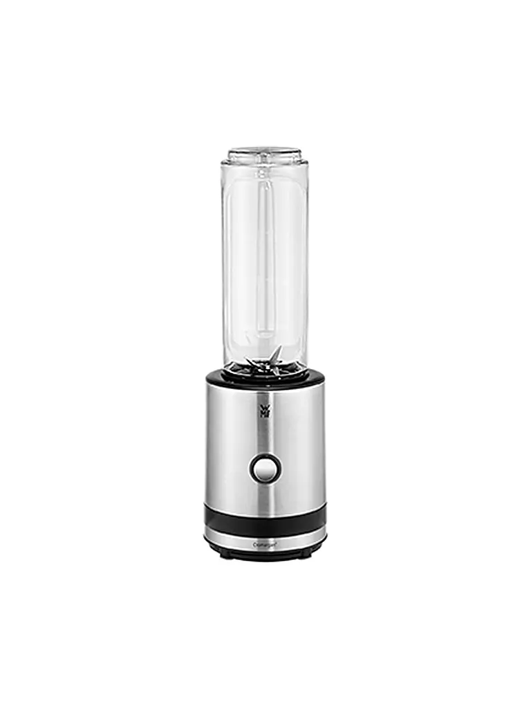 WMF | KÜCHENminis Smoothie-to-go, Mini Standmixer 300W | silber