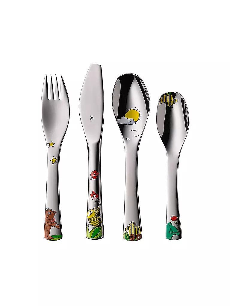 WMF | Kinderbesteck-Set Janosch 4-teilig | silber