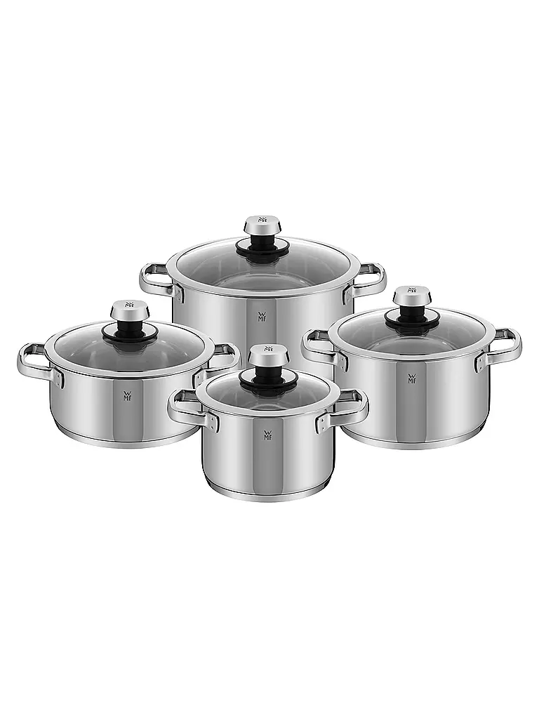 WMF | Kochgeschirr-Set 4tlg Livo | silber