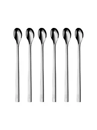 WMF | Longdrinklöffel-Set 6-teilig NUOVA 22cm Cromargan | Silber