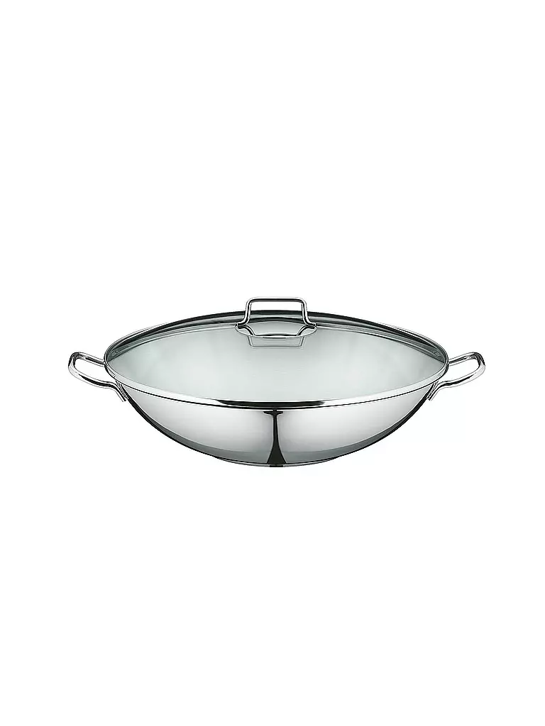 WMF | Macao Wok-Set 36cm 4-teilig Cromargan | silber