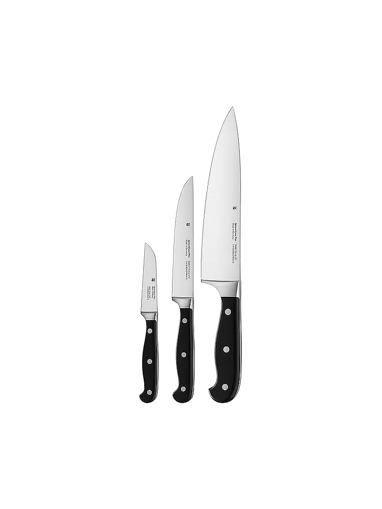 WMF | Messerset 3-teilig Spitzenklasse "Plus Performance Cut" | schwarz