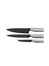 WMF | Messerset 3-tlg. ULTIMATE BLACK Cromargan Schwarz | schwarz
