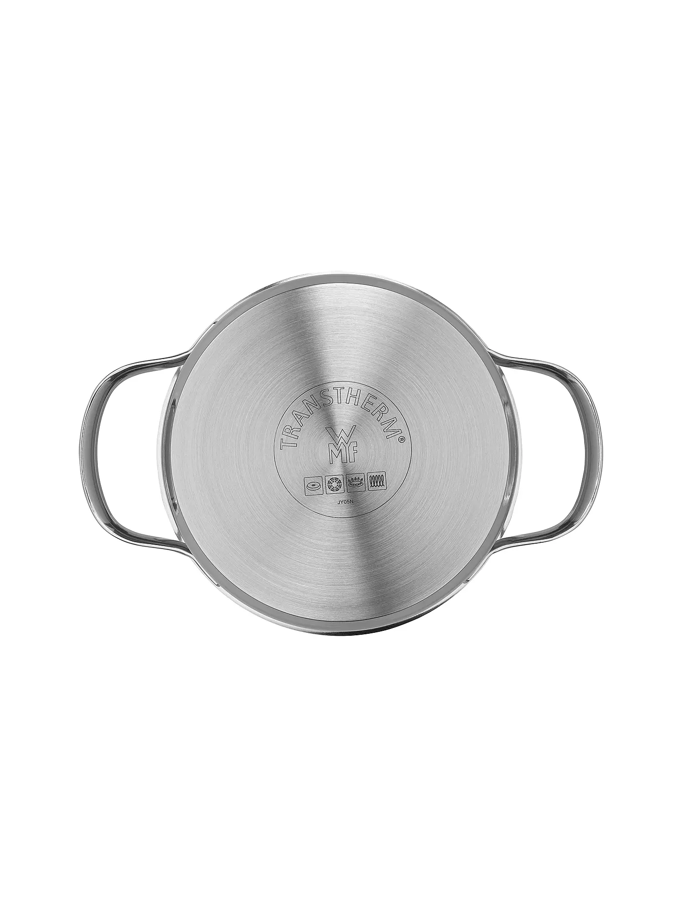 WMF | Provence Plus Bratentopf mit Deckel 16 cm | silber