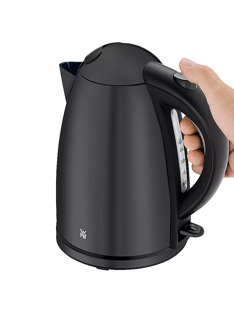 WMF | Wasserkocher 1,7l STELIO Deep Black | schwarz